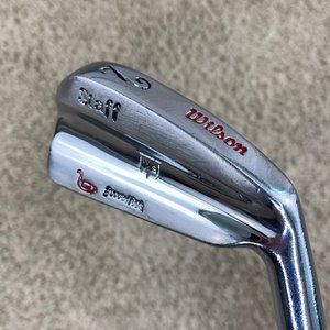 Wilson Staff Goose Neck 2 Iron -‎ Dyna-Step Black Flex Steel Shaft - Mens RH